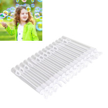 Pack de 50 baguettes à bulles transparentes, étanches, légères, parfaites pour mariages et fêtes amusantes