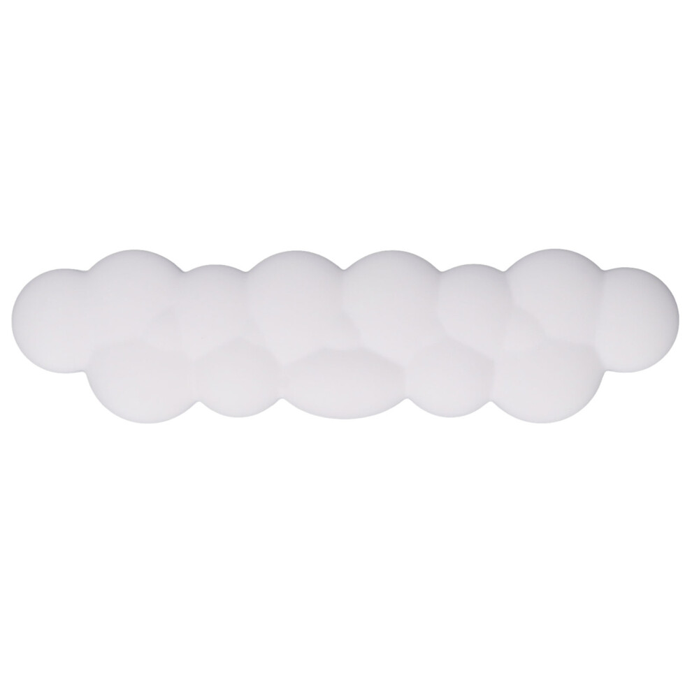Keyboard Wrist Rest Pad With Mouse Support, Memory Foam Wrist Pad With Cloud-Shaped Design Waterproof Surface Ergonomic Wrist Support For Computer 9464372510658