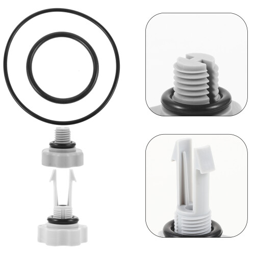 1Set PVC Dichtungssatz O-Ring Für Poolpumpenfilter Mehrfarbig 2
