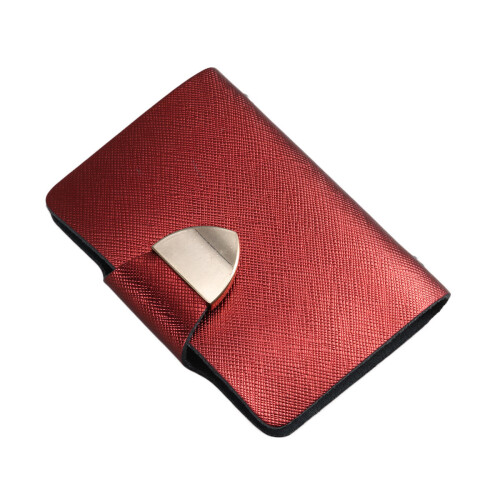 2Stk Kartenhalter Organizer Leder, Leicht Praktisch 1