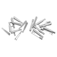 80Stk Robuste Metallclips Fixierung Für Rc Elektroflugzeug Silber