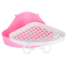 3Stk Haustier Toilette Für Und Kleine Nager Eckform
