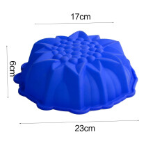 2Stk Sonnenblumen Backformen Silikon Für Kuchen Ofen Mikrowelle