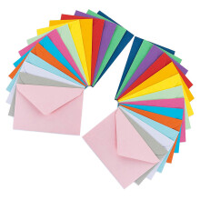 150Stk Farbige Umschläge Kartenhüllen Für Einladungen & Briefpapier