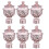12Ud Decorativos Para De Rose Gold Universal 1