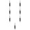 7Pièces Instruments Outils Réparation Trompette Noir 9
