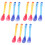 12Pièces Ensemble Couverts Bébé Cuillères Colorées 2