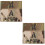 4Pièces Patch Type A+ Camouflage Réfléchissant Crochet Boucle 8