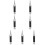 7Pièces Instruments Outils Réparation Trompette Noir 5