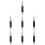 7Pièces Instruments Outils Réparation Trompette Noir 8