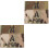 4Pièces Patch Type A+ Camouflage Réfléchissant Crochet Boucle 5