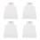 40Pièces Serviettes Coton Bébé Doux Absorbant Transpiration 6
