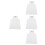 40Pièces Serviettes Coton Bébé Doux Absorbant Transpiration 8