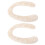 8Pièces Bébé Doux Beige Polyester Portable Lavable 1