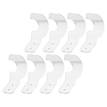 12Paires Râtelier Battes Baseball Transparent Support Mural