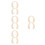8Pièces Bébé Doux Beige Polyester Portable Lavable 5