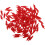 200Pièces Nez Plastique Rouge Pour Décorations DIY 3
