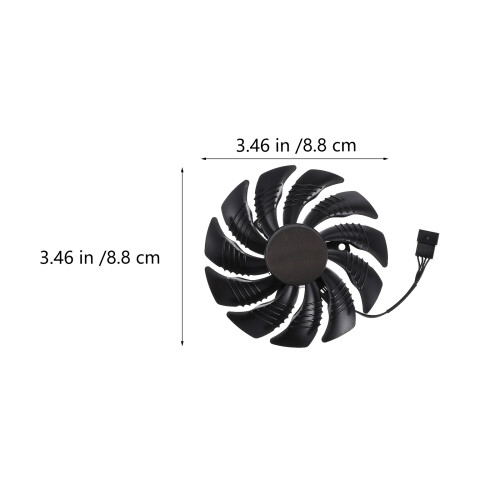 3Pièces Ventilateurs Refroidisseurs Plastique Solides 1