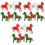 18Pièces Figurines Chevaux Amusants Multi Couleurs Pour Cadeaux 3