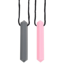 2Pièces Jouets Bébé Molaire Silicone Rouge Pendentifs Morsure