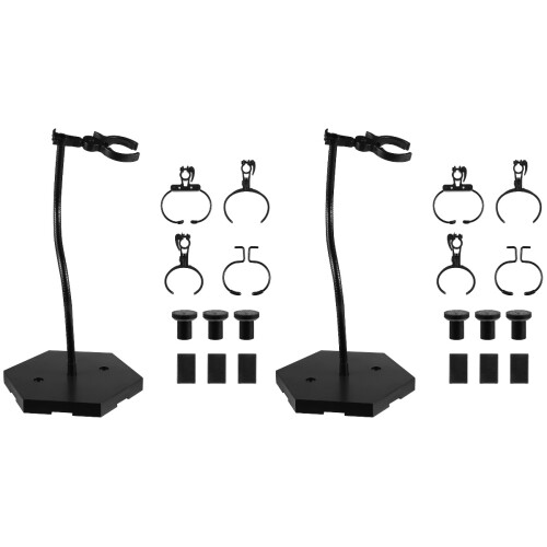 2Ensembles Support Noir Flexible Pour Organisation Maison 2