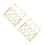 2Pièces Étagère Murale Rangement Multifonction Magazines 6