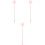 3Pièces Ustensiles Bébé Poudre Rose Portables 4