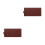 2Pcs PU Protection Sleeve Brown Compact Kitchen Guard 8