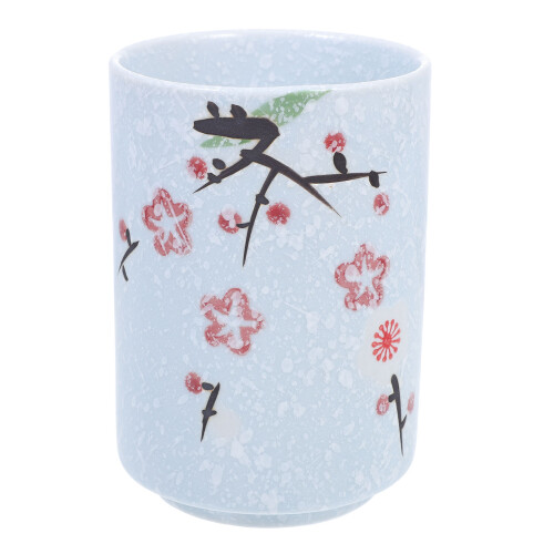 2Pcs Decorative White Ceramic Tea Cups Japanese Style Home Mug 1