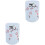 2Pcs Decorative White Ceramic Tea Cups Japanese Style Home Mug 4