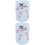 2Pcs Decorative White Ceramic Tea Cups Japanese Style Home Mug 6