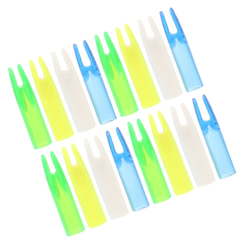 64Pcs Replacement Arrow Nocks Plastic Tail for Archery Accessories 1