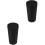 2Pcs Small Car Trash Bin Waterproof ABS Separate Wet Dry Compartments 5