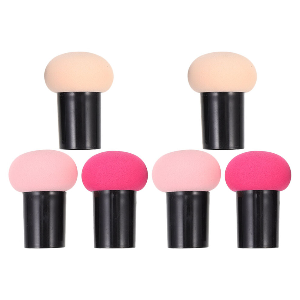 Vaguelly 30Pcs Soft Dual-Use Makeup Sponges With Mushroom Head Design For Women