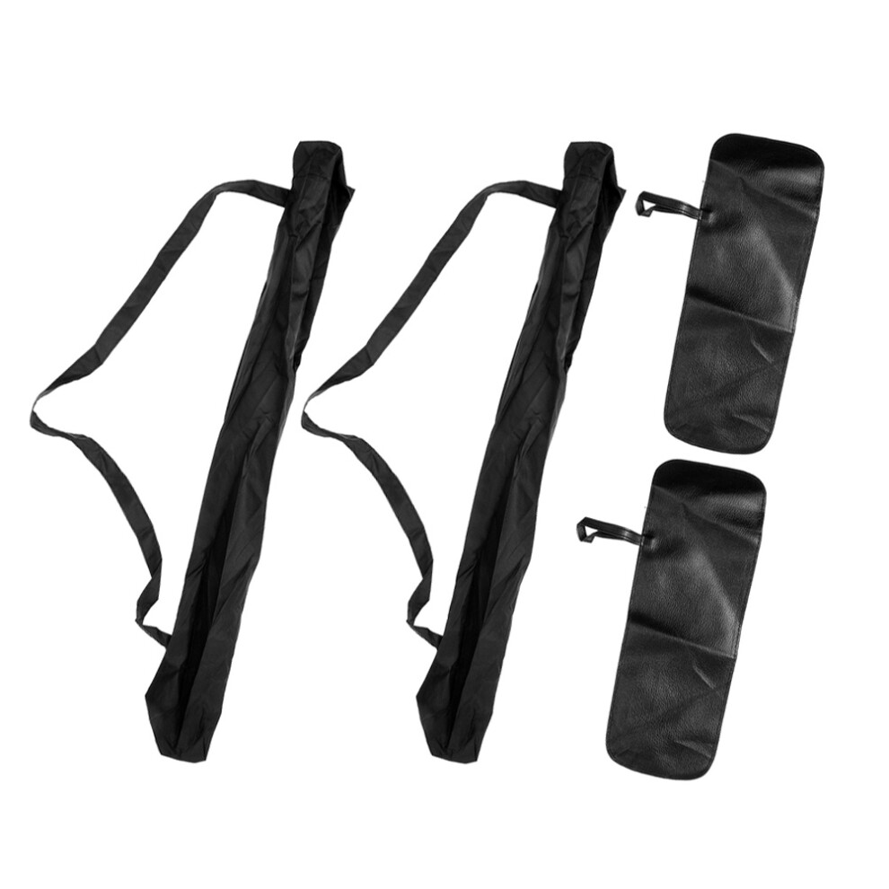3Sets Multi-Use Car Back Seat Organizer Foldable Umbrella Holder Black 3601048742784