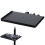 10Pcs Black Iron Microphone Stand Accessory Tray with Clamp-on Design 1