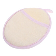 4Pcs Soft Pink Baby Bath Sponge Bamboo Fiber Mitt for Sensitive Skin