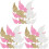 108Pcs DIY Wing Wings for Crafts Small Multicolor Patches 2
