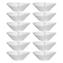 60Pcs High Efficiency Metal Range Hood Filter Net for Cleaner Kitchens