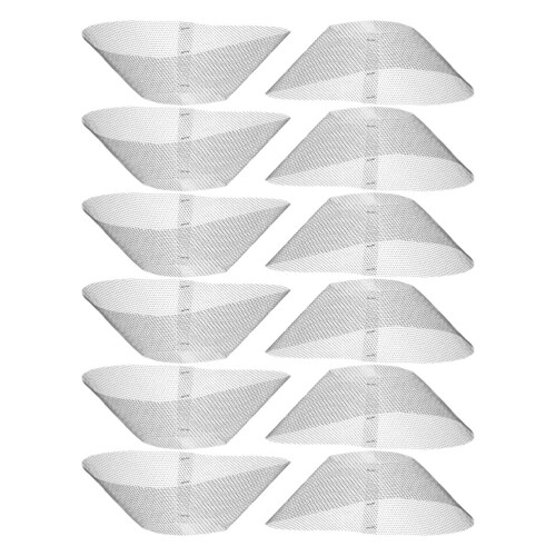 60Pcs High Efficiency Metal Range Hood Filter Net for Cleaner Kitchens 1