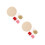 2Sets Handmade Nail String Painting Kit Wood DIY Gift Assorted Color 4