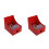 2Pcs Red Alarm Button Call Point Protector Waterproof Box 4