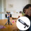 2Pcs Extendable Stainless Steel Tripod Selfie Stick Mini Camera Tripod 10
