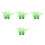 8Pcs Pe Artificial Aquarium Plants Tank Decor Landscape 8