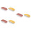 6Pcs Durable Plastic Scrubbing Brush for Laundry Shoes Assorted Color 7