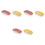 6Pcs Durable Plastic Scrubbing Brush for Laundry Shoes Assorted Color 3