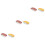 6Pcs Durable Plastic Scrubbing Brush for Laundry Shoes Assorted Color 5