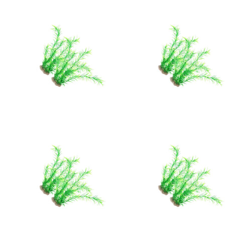 8Pcs Pe Artificial Aquarium Plants Tank Decor Landscape 2
