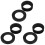 6Pcs Rubber Sink Hose O-Ring Washers Black Flexible Durable Car Use 4