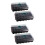4Sets Solid Green Plastic Tray Nursery Pot with Moisture Lid 5
